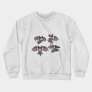 Cartoon Bats Crewneck Sweatshirt